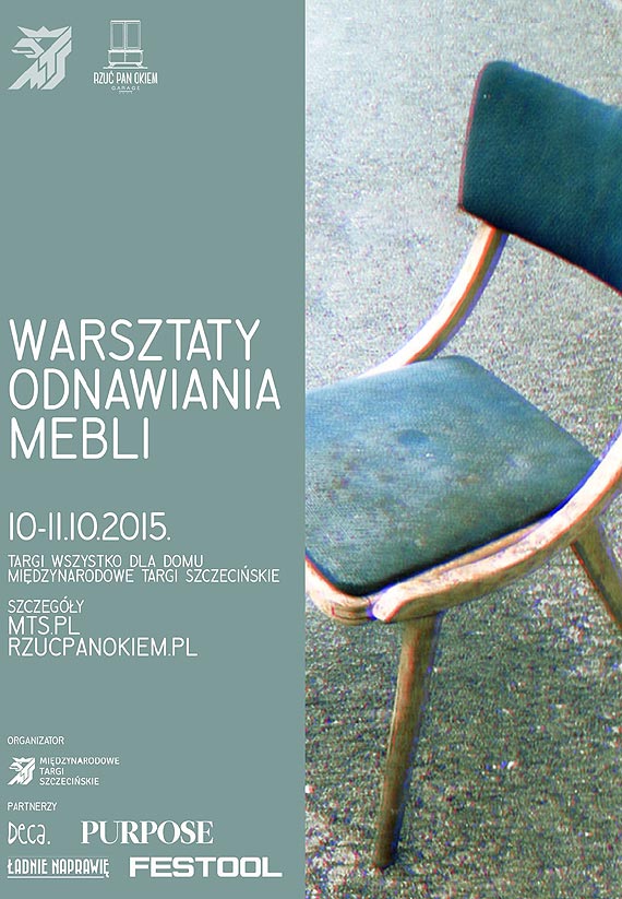 Naucz si� renowacji mebli na targach