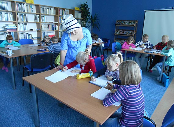 Kaligrafia w bibliotece