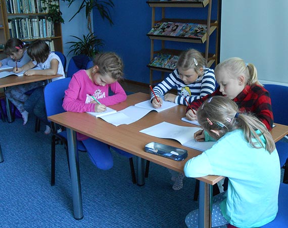 Kaligrafia w bibliotece