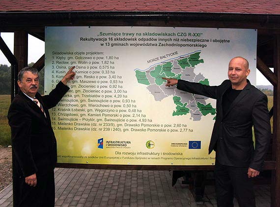 „Szumice trawy” na byym wysypisku w Recawiu