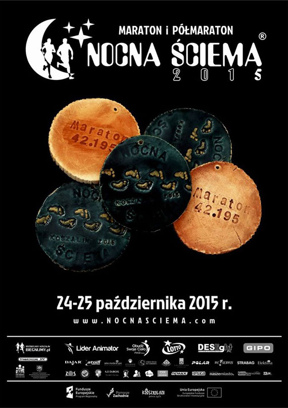 Nocna �ciema 2015. Nocny bieg ulicami Koszalina