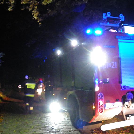 Poszukiwania rozbitków na Zalewie Kamieńskim