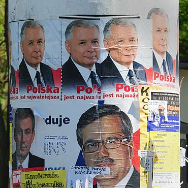 Wybory w powiecie kamie�skim.  Komorowski 53%, Napieralski 17%