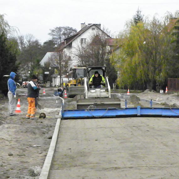 Ulica S�oneczna w Mi�dzywodziu w nowej szacie