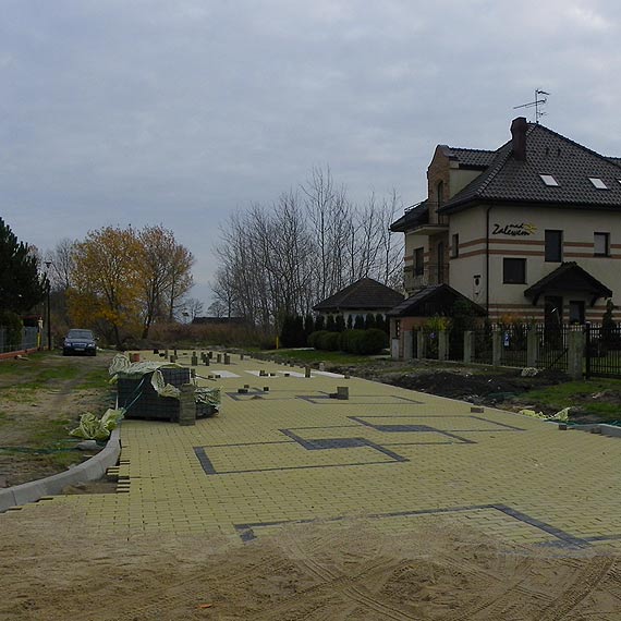 Ulica S�oneczna w Mi�dzywodziu w nowej szacie
