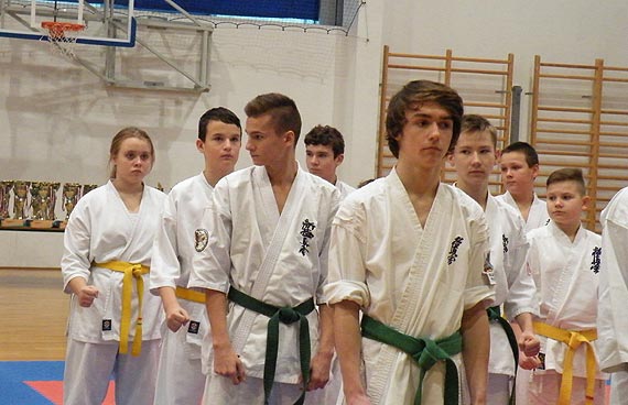 Jakub Struski Wicemistrzem Polski na Mistrzostwach Polski junior�w do lat 16 Polskiej Federacji KYOKUSHIN KARATE