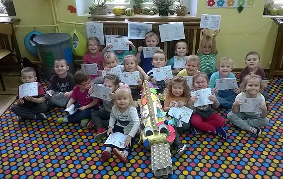 Projekt z Janem Brzechwą o zdrowiu w punkcie przedszkolnym i oddziale przedszkolnym w Wapnicy zakończony