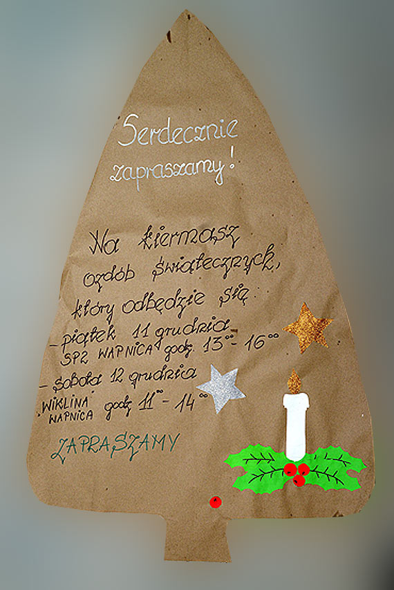 Kiermasz ozdb witecznych w Wapnicy. Przyjd i poczuj magi wit!