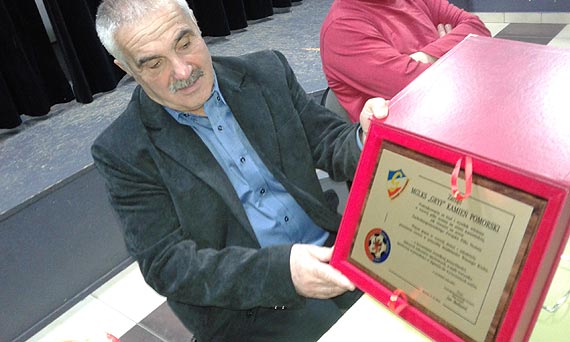 20 lecie pracy w zarządzie kamieńskiego Gryfa prezesa Krzysztofa Gawrońskiego