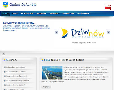 Dziwn�w ma now� stron� internetow�
