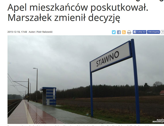 Apel mieszkacw poskutkowa. Marszaek zmieni decyzj