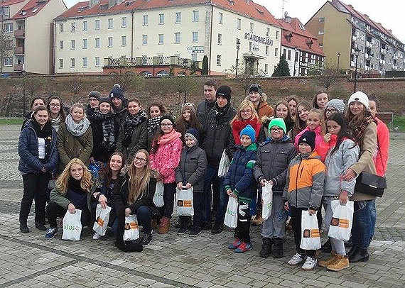 Mikołajkowa trasa Młodzieżowej Rady Gminy Kamień Pomorski