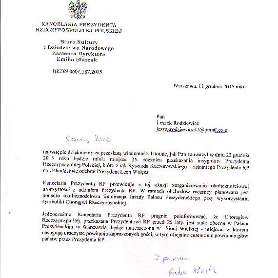 Insygnia i Chorgiew II Rzeczpospolitej