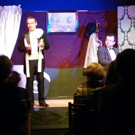 Spektakl w teatrze rozmaitości „Gwitajcie”