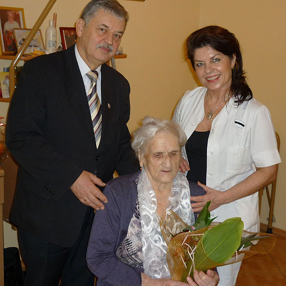 Urodzinowe yczenia dla najstarszej mieszkanki Gminy Wolin