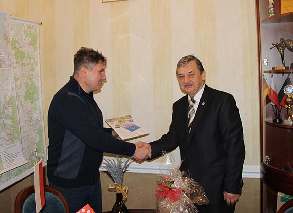 Kolarze dziękują Gminie Wolin za wsparcie tegorocznych zawodów