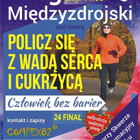 "Policz si z wad serca i cukrzyc"- biegamy dla WOP