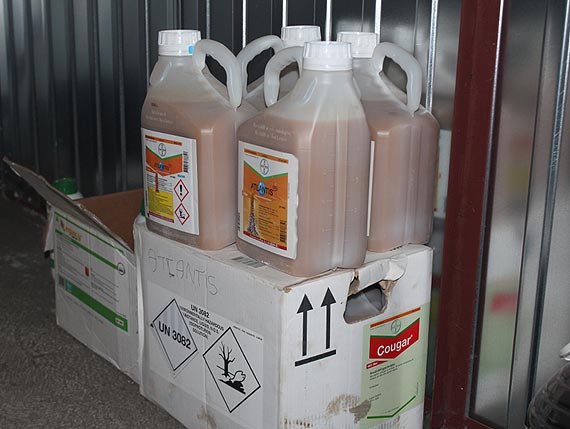 Ukrad� �rodki ochrony ro�lin o warto�ci ponad 120 tysi�cy z�otych