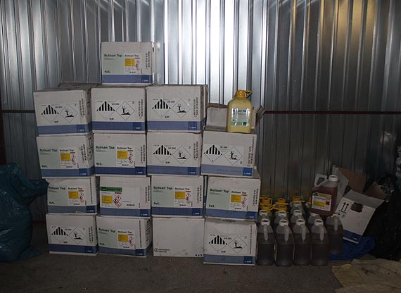 Ukrad� �rodki ochrony ro�lin o warto�ci ponad 120 tysi�cy z�otych