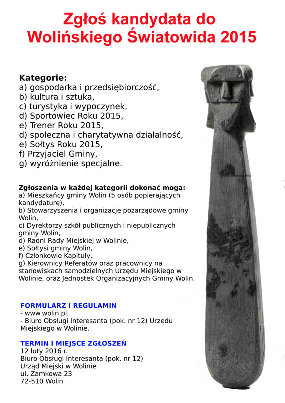 Wybierz zwycizc Woliskiego wiatowida!