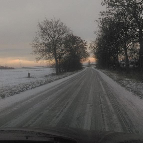 Z Recławia do Gogolic pojedziemy po lodzie