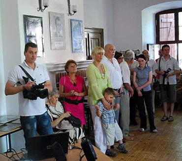 Otwarcie wystawy Stanis�awa Kolasi�skiego w kamie�skim Muzeum