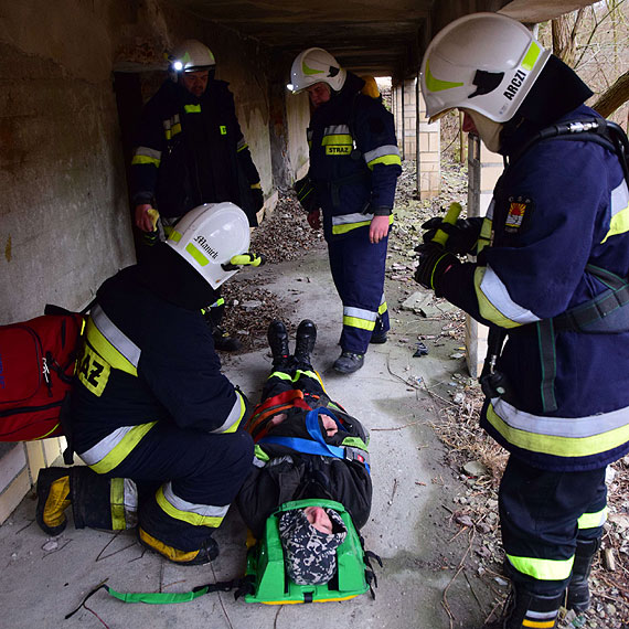 Ćwiczenia strażaków z OSP Lubin!