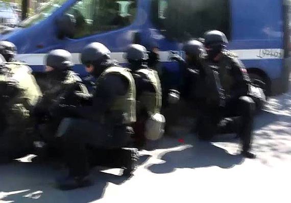 Weselny �art z fina�em w S�dzie