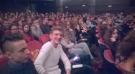 Gimnazjalici w Teatrze Dramatycznym