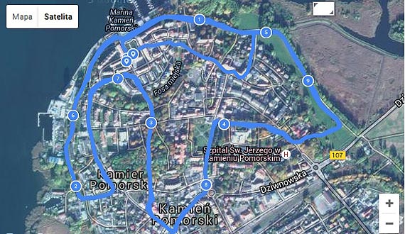 Wieczorne Wspólne Bieganie w Kamieniu Pomorskim