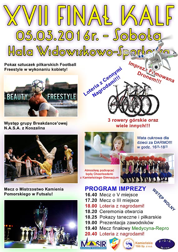 MOSiR zaprasza w sobot na wieczr peen wrae!