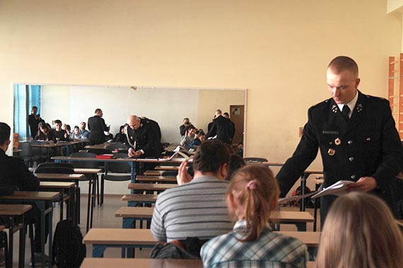 Eliminacje gminne Oglnopolskiego Turnieju Wiedzy Poarniczej - Modzie zapobiega poarom