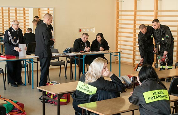 Eliminacje gminne Oglnopolskiego Turnieju Wiedzy Poarniczej - Modzie zapobiega poarom