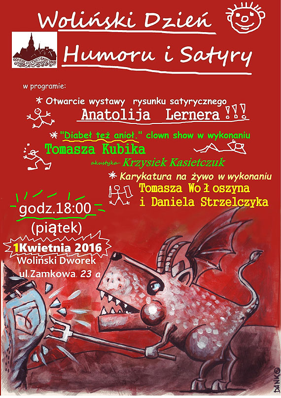 Woliski Dzie Humoru i Satyry w Prima Aprilis
