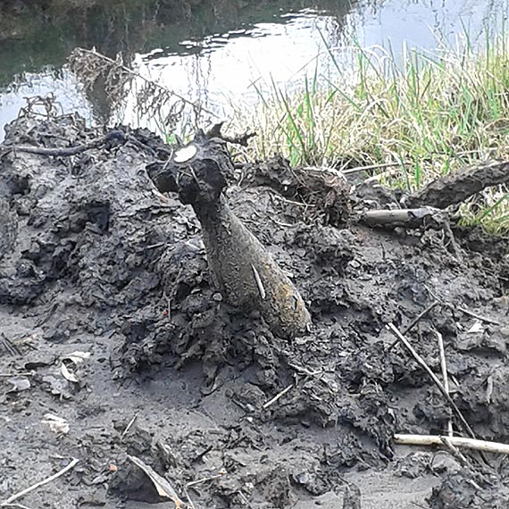 Znowu niewybuch z drugiej wojny wiatowej tym razem w Strzeewie