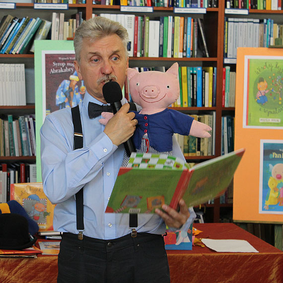 Wesoy Ryjek i Pan Kuleczka, czyli Wojciech Widak w midzyzdrojskiej bibliotece