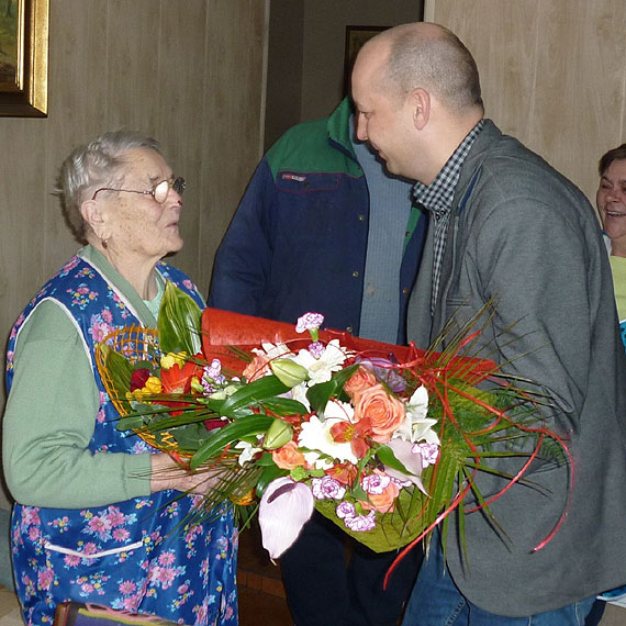 90. urodziny Pani Wandy Lemantowicz z Kołczewa