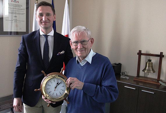 Znakomity �eglarz odwiedzi� marsza�ka