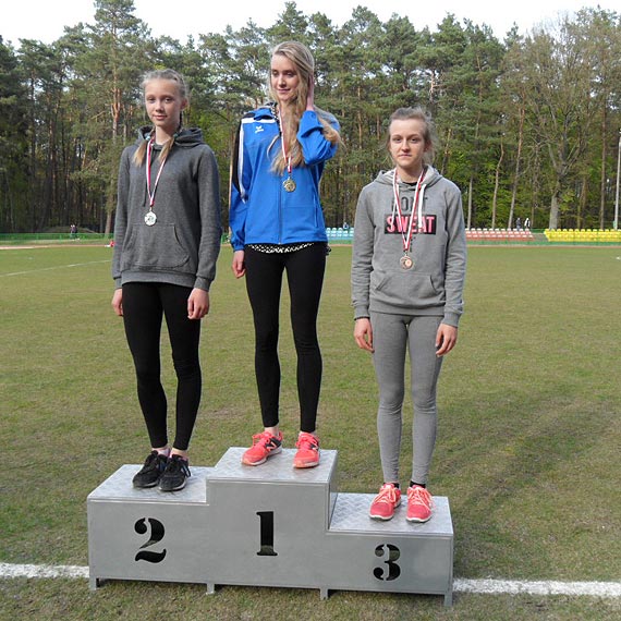 Pięć medali dla lekkoatletów z UKS "Sprinter" Wolin podczas Mistrzostw Województwa w LA