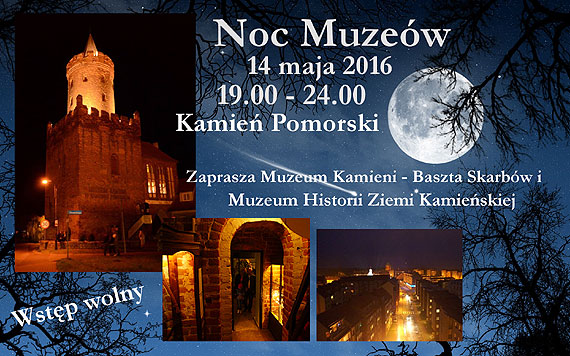 Kamieskie muzea zapraszaj na Noc Muzew! Wstp wolny!