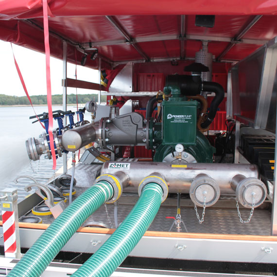 Pompa dużej wydajności w posiadaniu kamieńskich strażaków