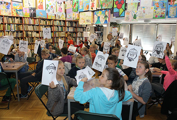 „Mieszko, ty wikingu!” – czyli warsztaty z ilustratorem Arturem Nowickim