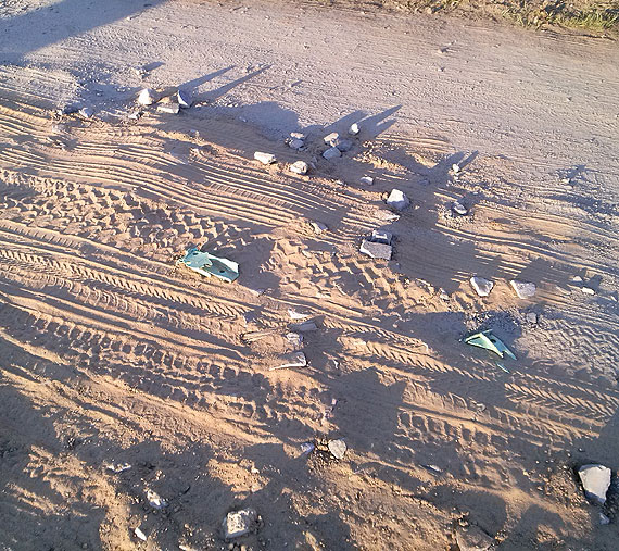 Czytelnik: Pseudo- remont- tak wyglda droga gminna po naprawie