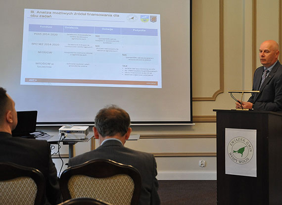 Kolejny etap inwestycji prowadzonej przez Zwizek Gmin Wyspy Wolin pn. Budowa centralnego ujcia wody na wyspie Wolin