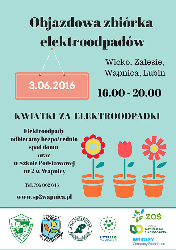„Kwiatki za Elektroodpadki” w Wapnicy