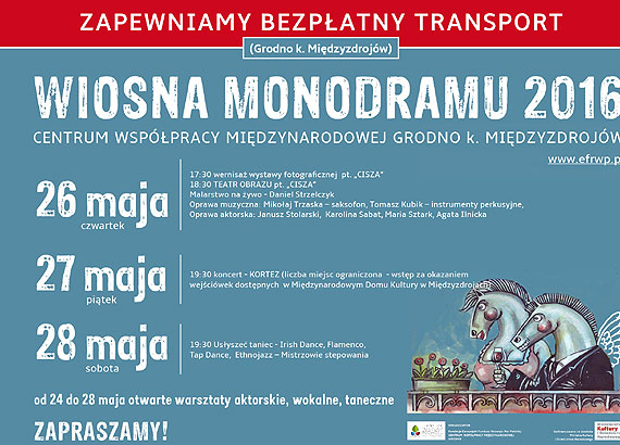 Majwka z Wiosn Monodramu w Grodnie k. Midzyzdrojw  – trzy dni mocnych wydarze artystycznych