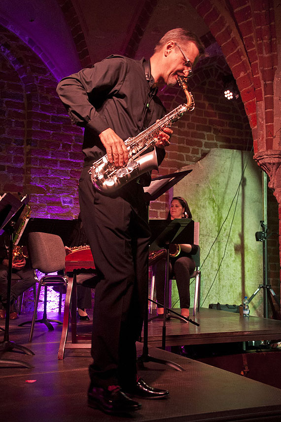 Koncert X Szczeciskiego Festiwalu Saxofonowego w Kamieskim Wirydarzu