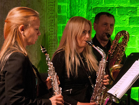 Koncert X Szczecińskiego Festiwalu Saxofonowego w Kamieńskim Wirydarzu