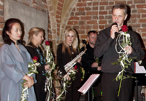 Koncert X Szczecińskiego Festiwalu Saxofonowego w Kamieńskim Wirydarzu