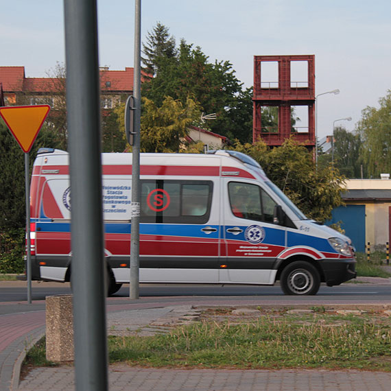 Pogotowie i policja na Woliskiej w Kamieniu!